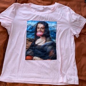 PINK MONALISA BUBBLEGUM TEE